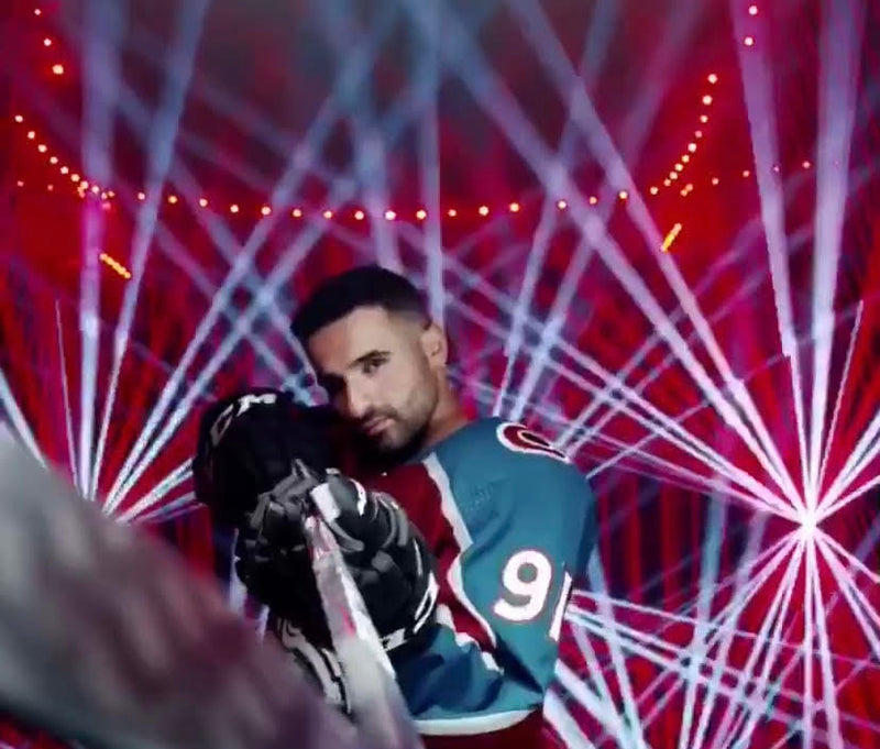 Avalanche Hockey Team Laser Show