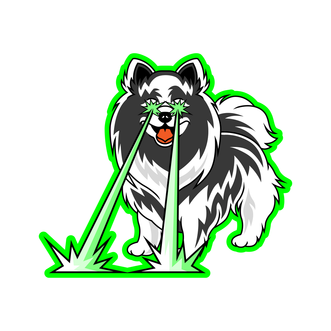 Laser Show Stickers | Cool Laser-Inspired Decals | Laserosity